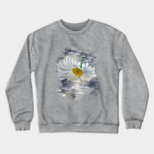 Hand painted Beautiful Daisy -Vintage Daisy-Spring Flowers Daisy Crewneck Sweatshirt